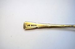 Six silver gilt coffee spoons Thumbnail 3