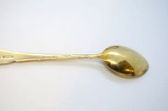 Six silver gilt coffee spoons Thumbnail 4