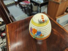 Clarice cliff honey pot with lid Thumbnail 4