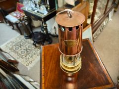 Brass & copper miners lamp Thumbnail 4