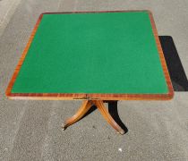 Georgian style mahogany card table Thumbnail 4