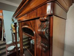 Victorian mahogany bookcase Thumbnail 3