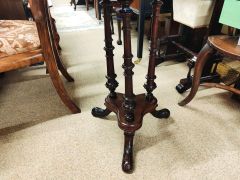 Victorian burr walnut table Thumbnail 2