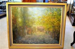 Framed oil on canvas Thumbnail 4