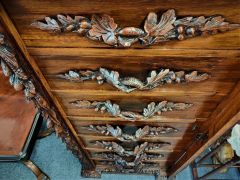 Victorian oak wellington chest of drawers Thumbnail 3