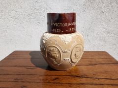 Queen victorian doulton jug Thumbnail 2