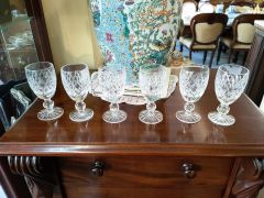 Set of six waterford glasses Thumbnail 1