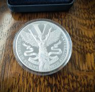 Five Oz silver  .999 coin Thumbnail 1