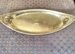 Georgian silver tray Thumbnail 1