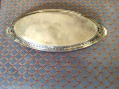 Georgian silver tray Thumbnail 4