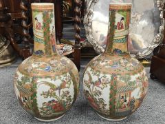 Pair of japanese vases Thumbnail 3