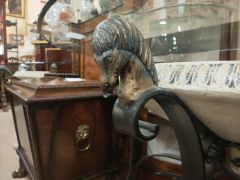 Glass top composite side table Thumbnail 3