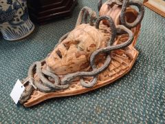 Vintage terracotta bust Thumbnail 4