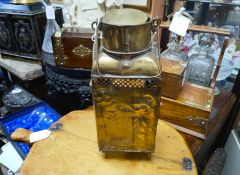 Antique brass ships lamp Thumbnail 3