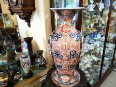 Large japanese imari vase Thumbnail 2