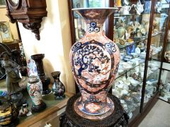 Large japanese imari vase Thumbnail 6