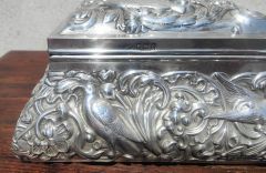 Silver jewellery casket Thumbnail 4