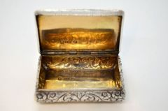 Georgian silver snuff box Thumbnail 3