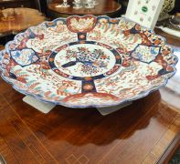 Large 19th century imari plate Thumbnail 2