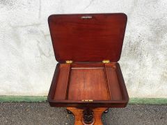 19th century rosewood work table Thumbnail 4