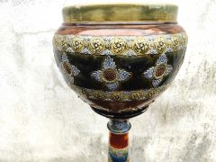 Doulton jardiniere on stand Thumbnail 2