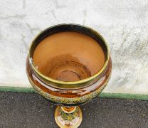 Doulton jardiniere on stand Thumbnail 3