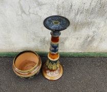 Doulton jardiniere on stand Thumbnail 4