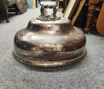Silver plated meat dish cover Thumbnail 2