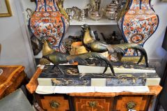 Art deco spelter group Thumbnail 4