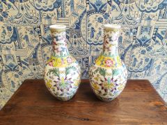 Pair of chinese vases Thumbnail 6