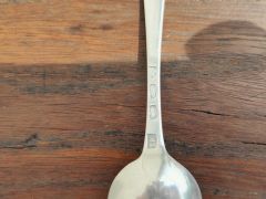 Set of six irish silver spoons (john power dublin) Thumbnail 3