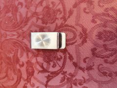 Mexican silver money clip Thumbnail 3