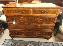 19th century kingwood chest Thumbnail 1