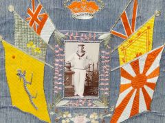 Framed silkwork picture Thumbnail 2
