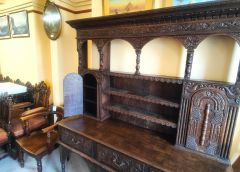A Victorian carved oak dresser Thumbnail 2