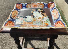 19th century japanese plaque Thumbnail 2