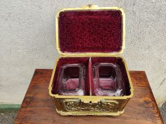 19th century brass tea caddy Thumbnail 3