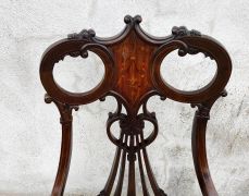 Edwardian mahogany armchair chair Thumbnail 2