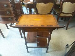 Mahogany display table  Thumbnail 3