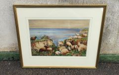Framed watercolour Thumbnail 1