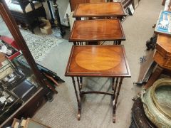 Mahogany nest of tables Thumbnail 2