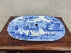 19th century spode strainer Thumbnail 2