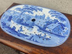 19th century spode strainer Thumbnail 3
