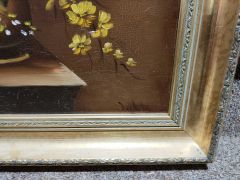 Gilt framed still life oil painting Thumbnail 3