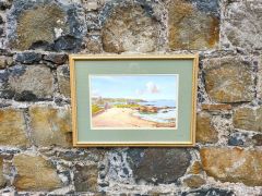 Framed watercolour by local artist sam Mclaranon Thumbnail 4