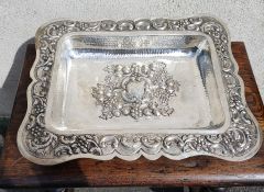 Pair of silver plated entree dishes Thumbnail 3