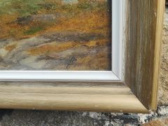 Framed oil painting Thumbnail 3