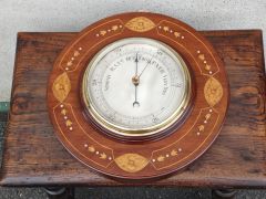 Mahogany cased barometer Thumbnail 4