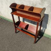 Mahogany book trough Thumbnail 1