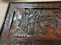 Chinese carved low table Thumbnail 4